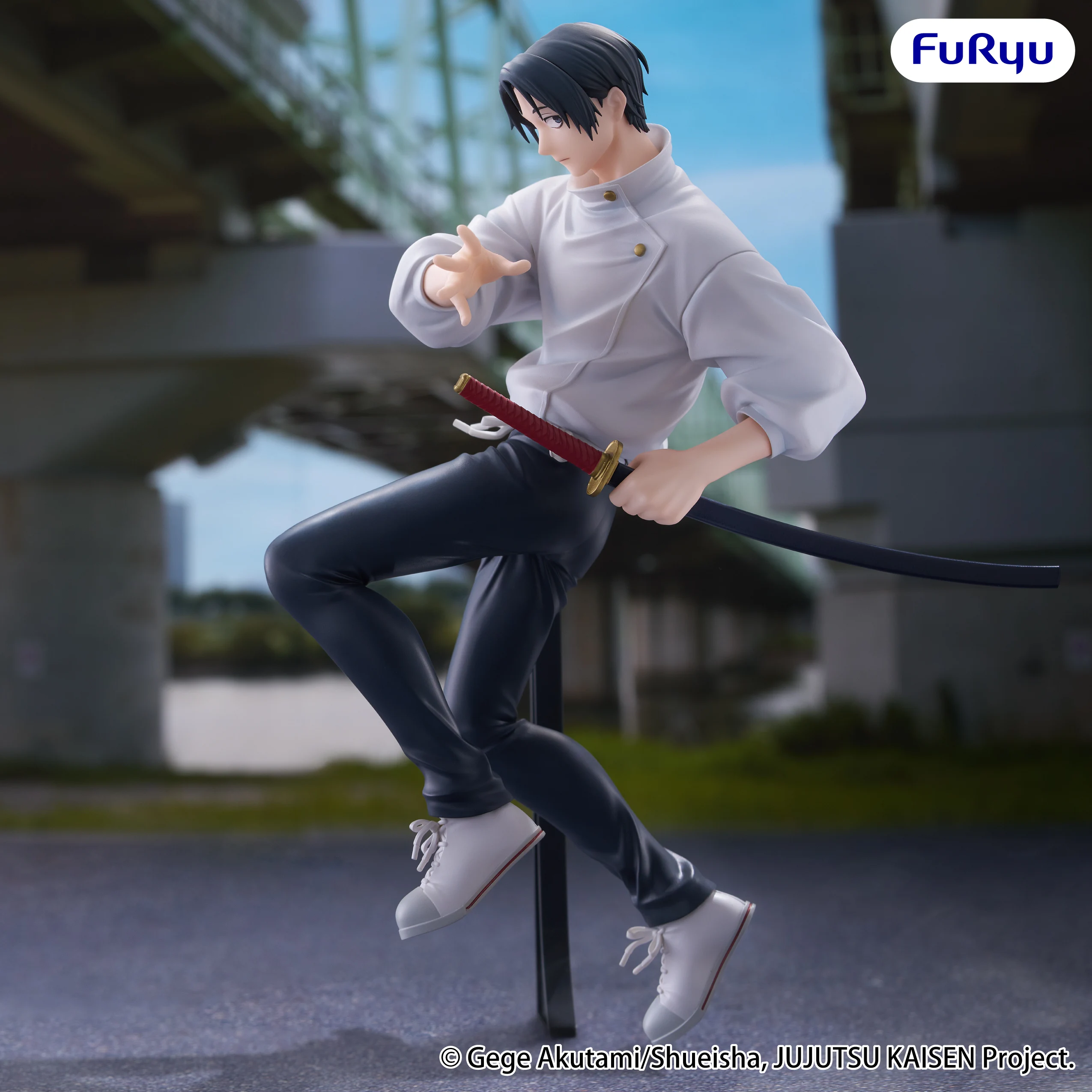 

Оригинальная фигурка Furyu JUJUTSU KAISEN Trio-Try-iT: Юта Оккоцу, ПВХ, коллекционная модель, игрушка для отаку