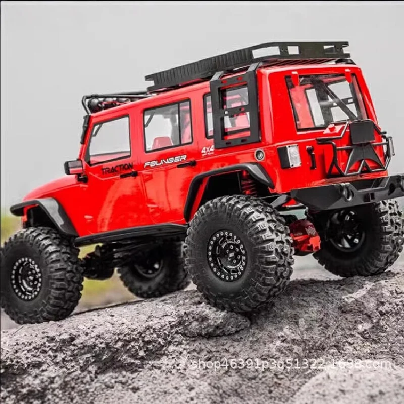 Km2 Pro 1/8 4wd Straight Axle Rc Crawler 2 Speed Diff Lock Dig Remote Control Electric Off Road Rtr