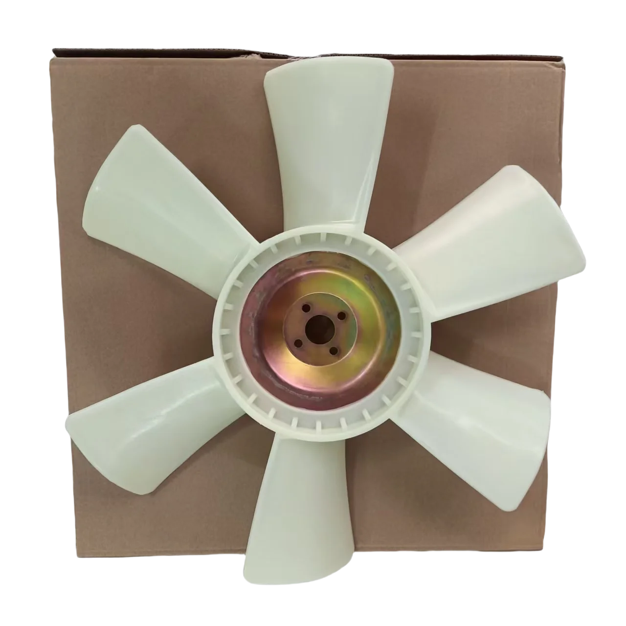 Carter 312C 313C 320C 330C 360C Engine Fan Blade 4-Hole 6-Blade Excavator Parts Compatible with Various Models