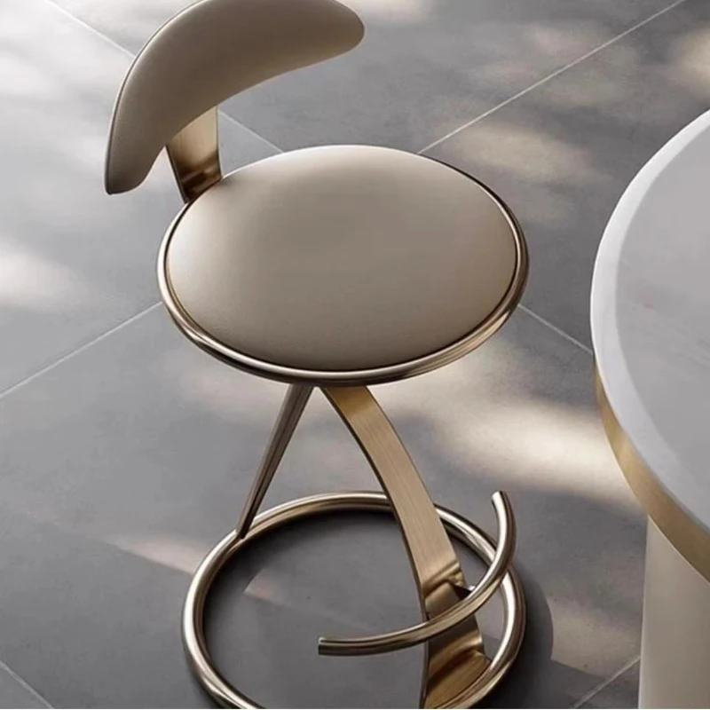 

Adjustable simple folding high stool with metal frame, suitable for commercial kitchen, living room, outdoor use