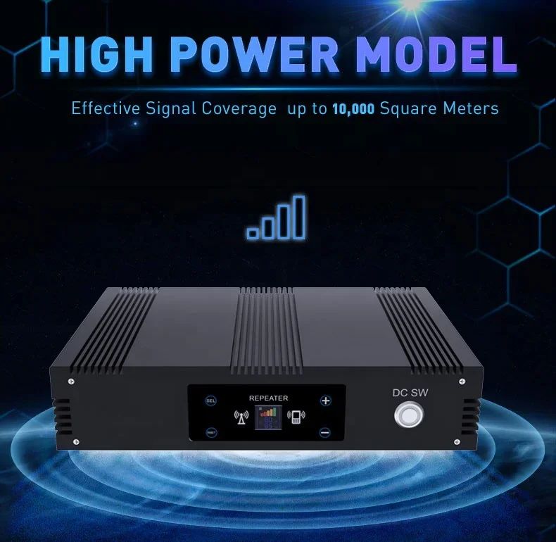 Lintratek Full Kit Repeater 3g 4g Gsm Dcs Lte Phone Network Repeater Signal  for Long Distance
