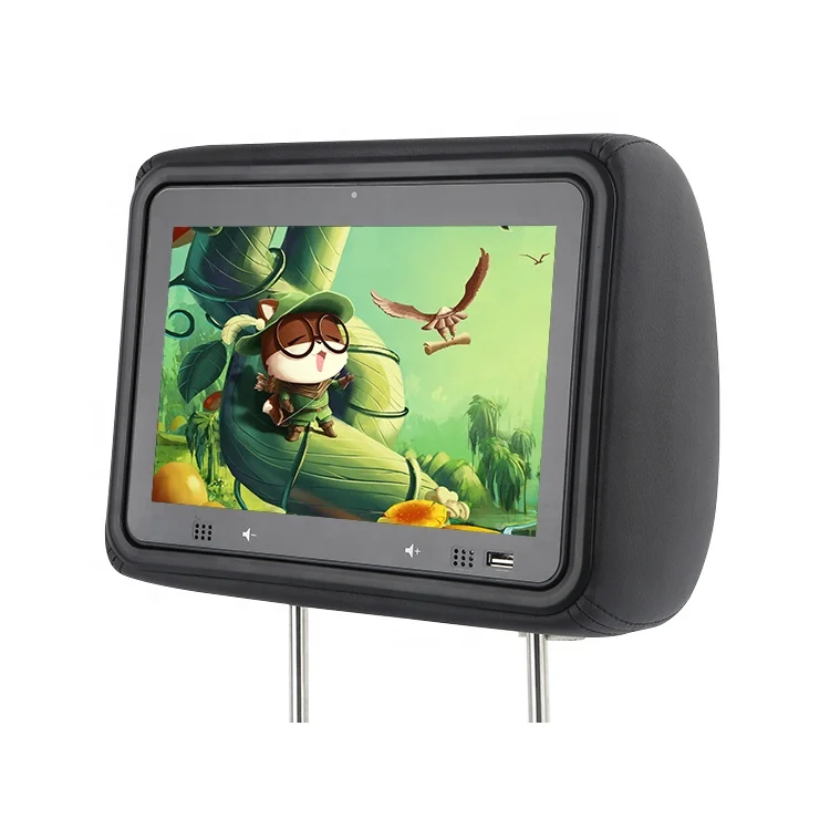 12V Android Taxi Headrest Advertising Player 10.1inch Interactive Incar LCD Screen LCD HD 1080P Cab Taxi ADS Touch Screen