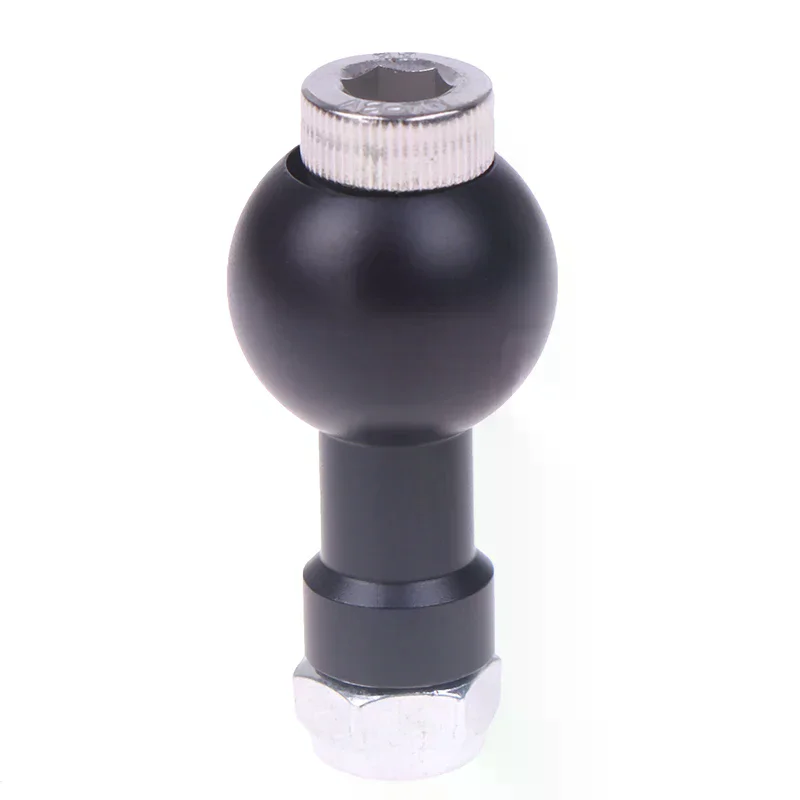 High-Quality Motorcycle Camera Mount Connector 17mm Ball Head to M6 Screw Durable Bike Accessories for Stable Shooting