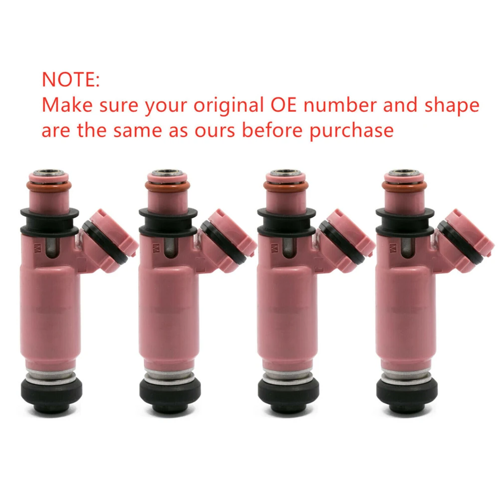 Suitable For Subaru JDM 565CC Pink Fuel Injector 4X Brand New 195500-3910 16611AA