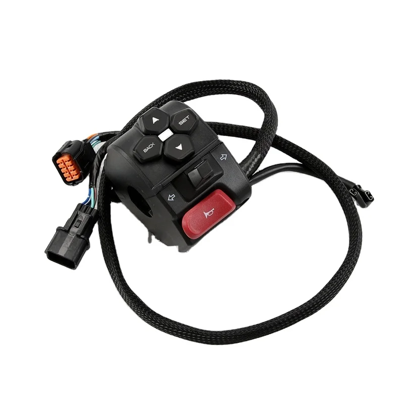 For Handlebar Switch CF400-8A Left and Right 6AQV-167000-7100 Headlight Switch Assembly for 450MT Accessories