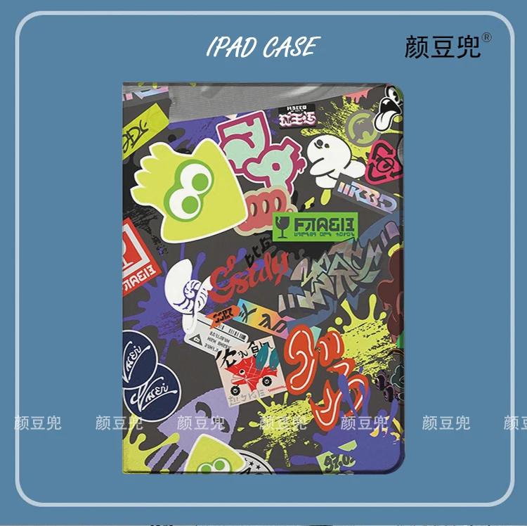 

Splatoon 2 Anime Game Case For iPad Air 4 5 10.9 Mini 4 5 6 For 2022 Pro 12.9 11 inch Case Luxury Silicone For iPad Air 2 3 Case