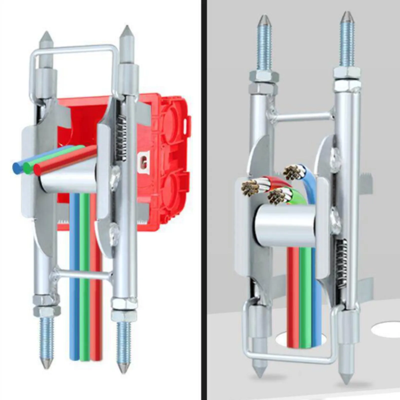Wire Threading Pulley Easy to Use Electrical Wire Puller Cable Feed Guide Time Saving Anti-Slip Teeth for Electricians