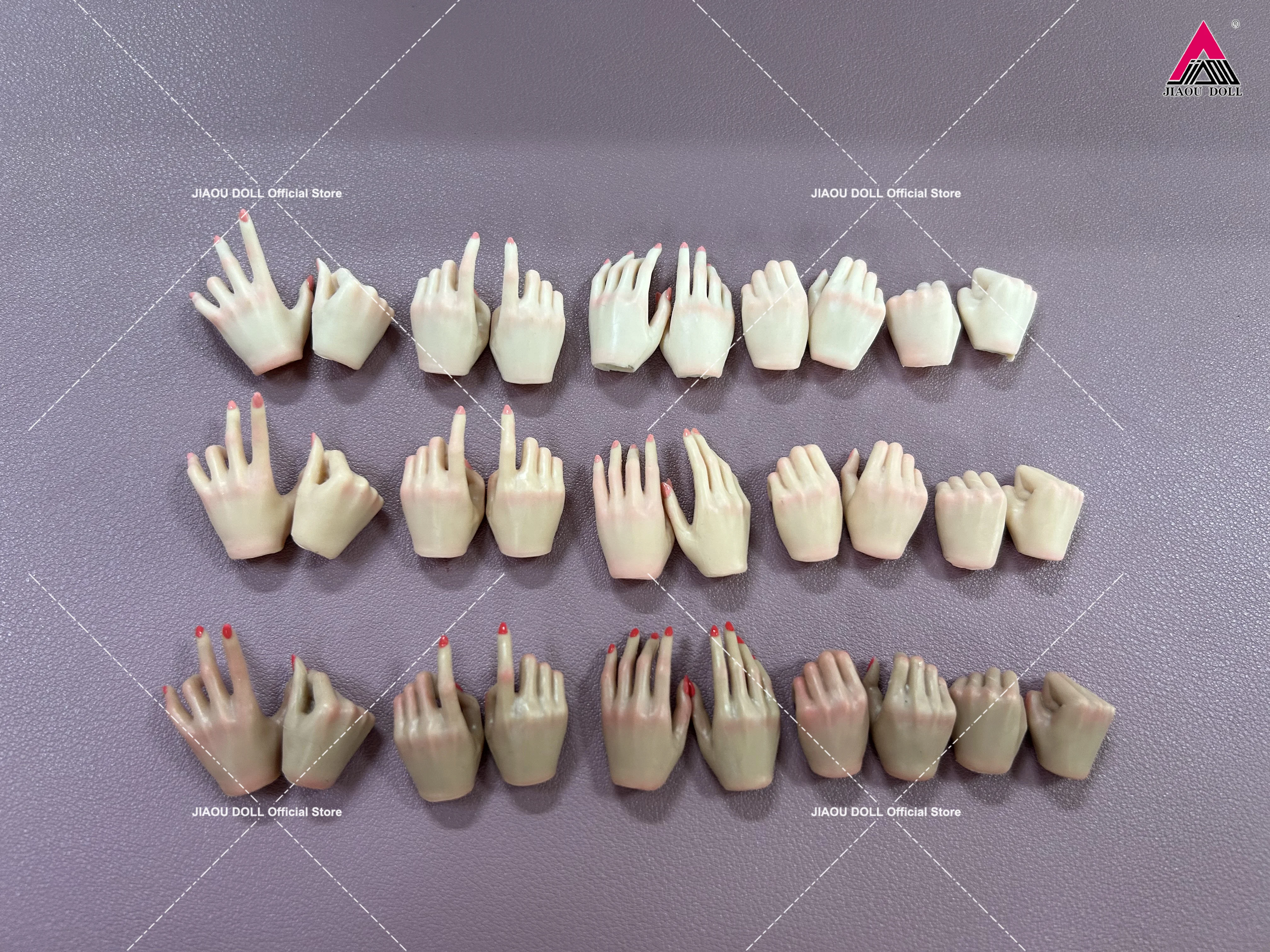 1/6 Scale Female Makeup Hand Shape Gesture Foot Model Body Accessories Fit 12\'\' Action Figure Body Doll
