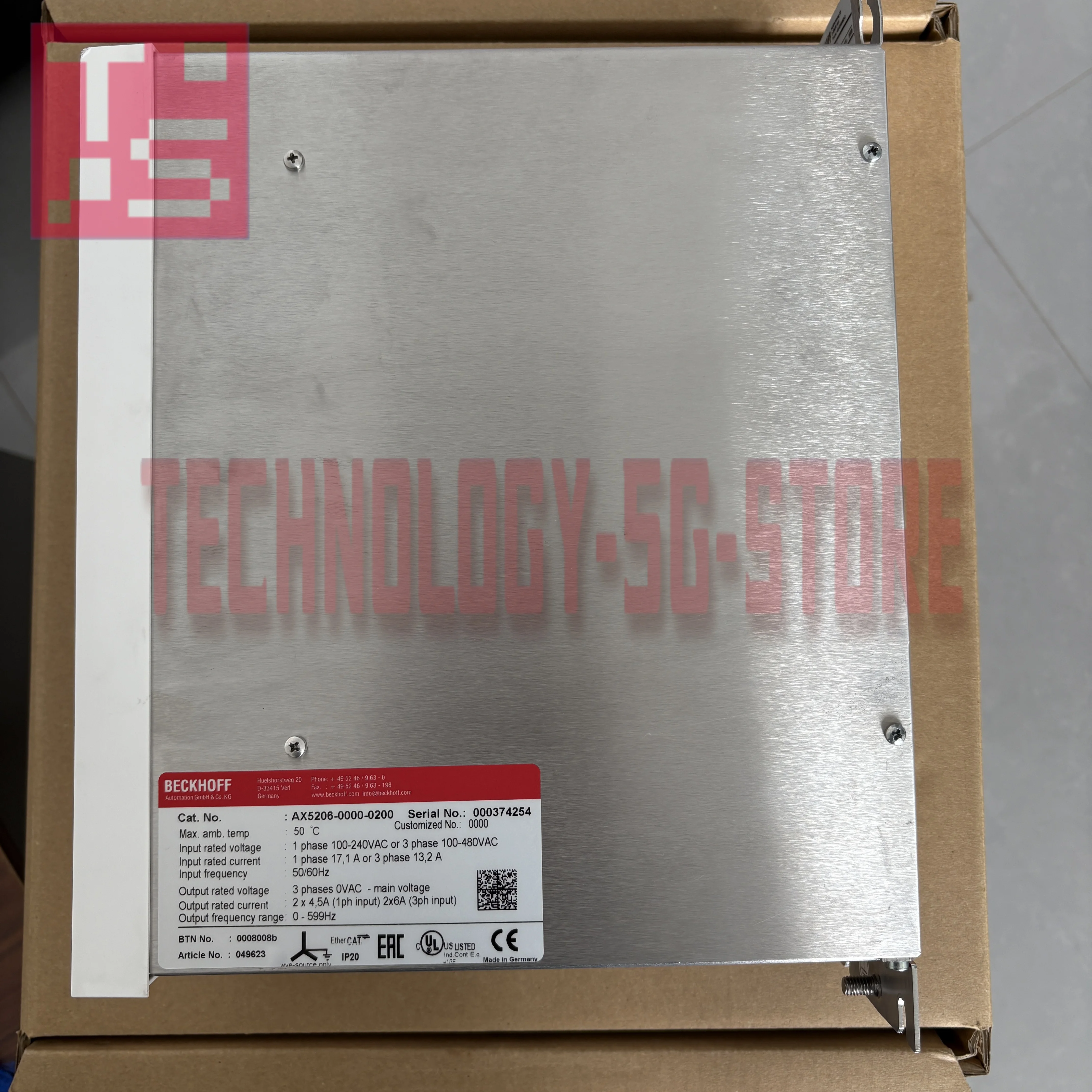 driver servo AX5112-0000-0202 AX5103-0000-0200 AX5103-0000-0202 baru