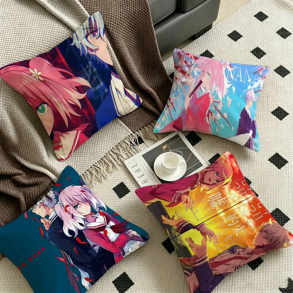 Anime Talentless Nana Lucky Dragon pillow cover sofa cushion cover home room decoration children gift