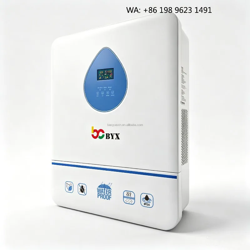 Smart Power Limit Control Solar Inverter 3KW-12KW Hybrid Energy Storage Device Off-Grid Solar Panel System Backup Solution
