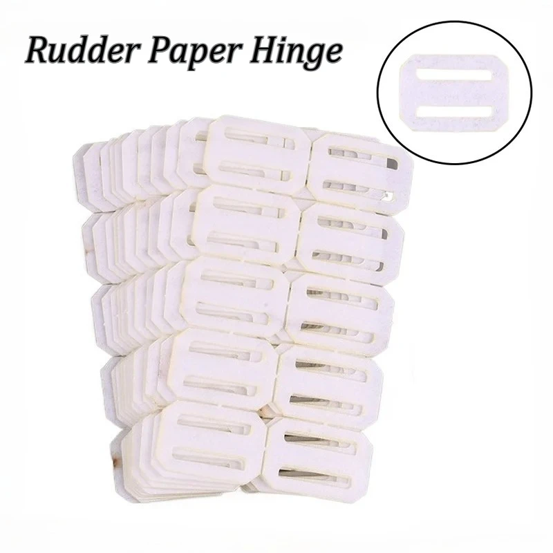 20pcs/Lot RC Aircraft Model Rudder Paper Hinge Folding Leaf Aileron Tail Wing Connector KT Foam Balsa for RC Fixed Wing