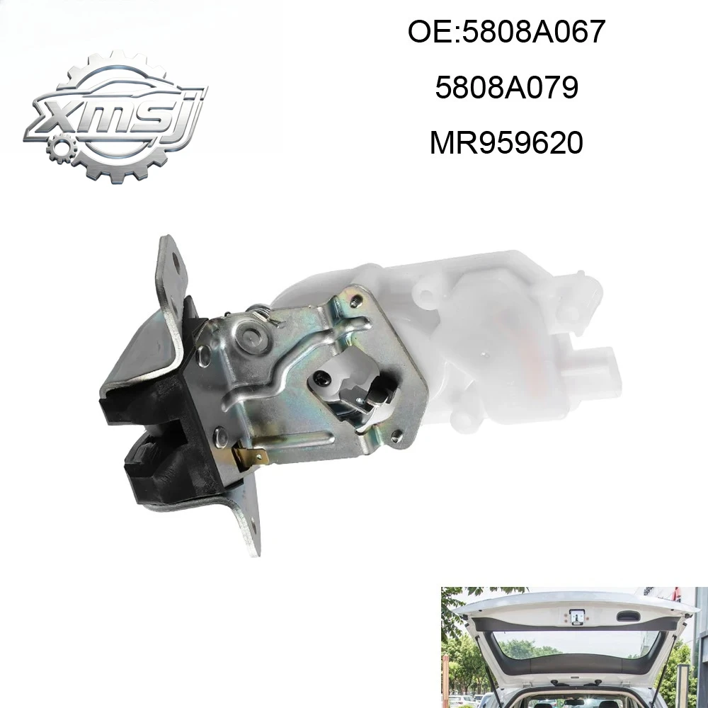 MR 959620  5808A079 5808A067 pestillo del actuador de bloqueo del maletero de la puerta trasera del coche para Mitsubishi