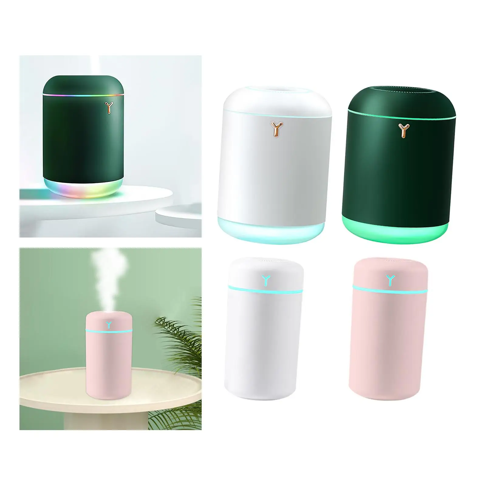 USB Personal Desktop Humidifier Super Quiet Purifier for SPA Bedroom Baby