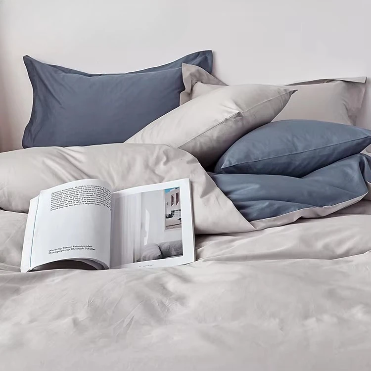 Luxury Hotel Bedding Resort Bedding  Sets 250TC 300TC 400TC 600TC Thread Count Supplies 100% Cotton Hotel Room Linen