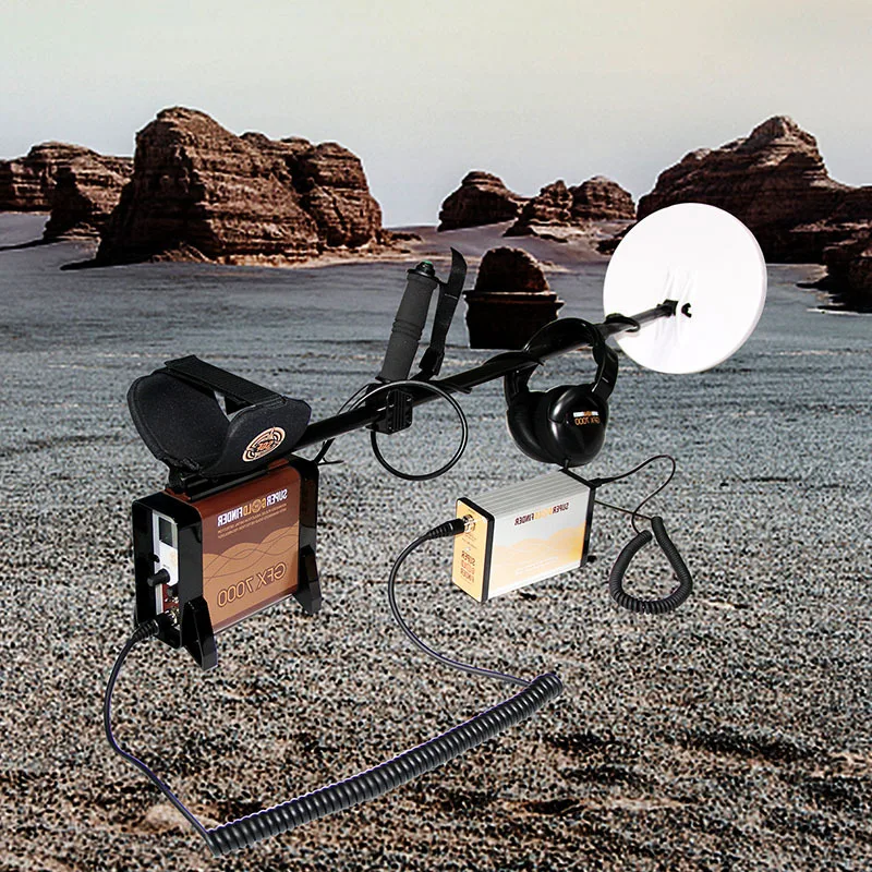 GFX7000 Underground Metal Detector Hand‑Held Gold Finder for Archaeology Treasure Hunting