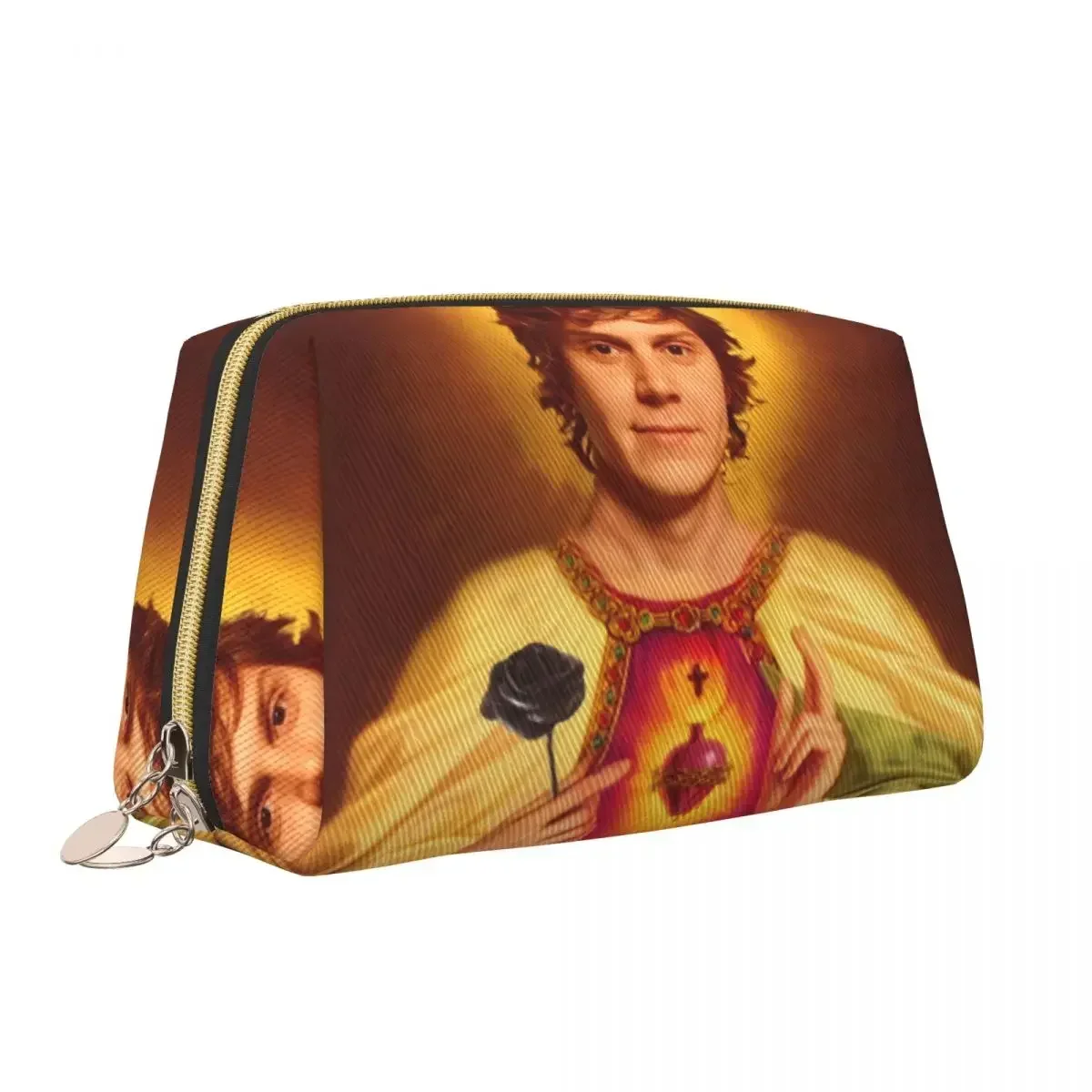 Actor Movie Evan Peters Cosmetic Bag Women Kawaii Big Capacity Makeup Case Beauty Storage Toiletry Bags