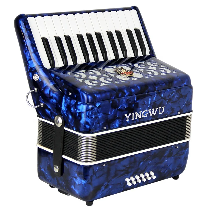 Brand New 25 Keys 12 Bass Button Accordion Many Colors For Choice