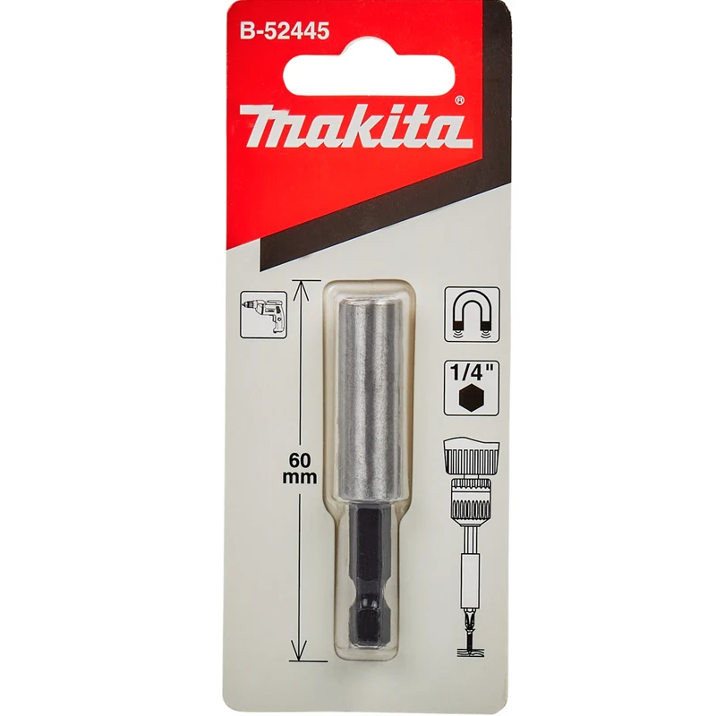 Makita B-52445 Magnetic Bit Holder Hex Shank 1/4\