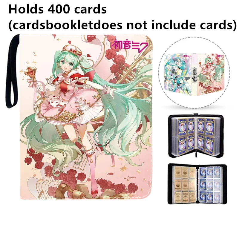 400pcs Card Album Book Anime Hatsune Miku Collection Card Zipper Game Cards Binder Holder Kids Gifts Toys - AliExpress 26 400pcs Card Album Book Anime Hatsune Miku Collection Card Zipper Game Cards Binder Holder Kids Gifts Toys - AliExpress 26
