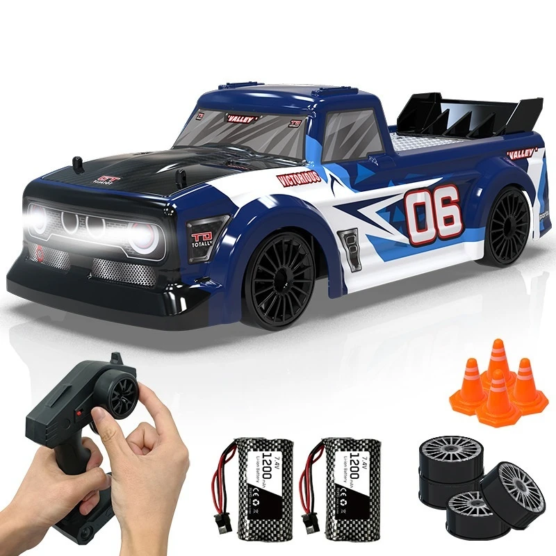 Orlans 1:14 High-Speed Ultra Long Standby Remote Control Car With Led Lights Remote Control Drift Car Electric Four-Wheel Drive