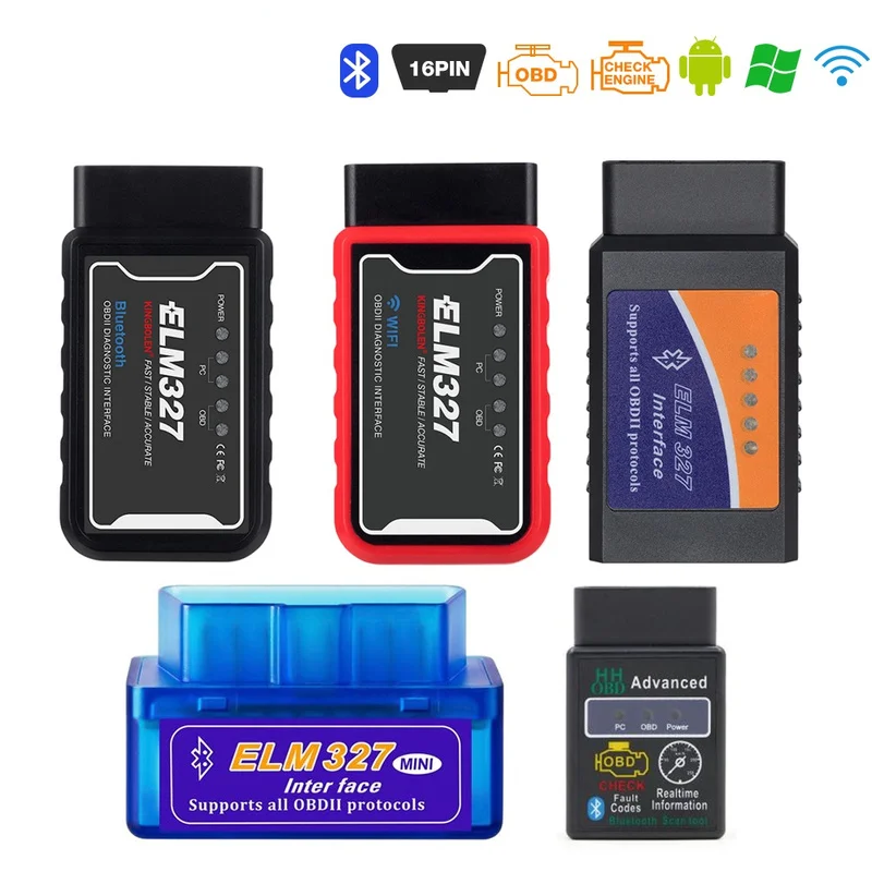 

Автомобильный сканер считывателя кодов, автоматический диагностический инструмент OBD2, мини-сканер ELM327 Bluetooth V2.1 для Android, крутящий момент ELM327 V1.5 PIC18F25K80