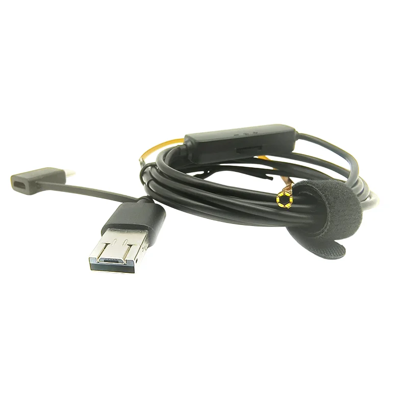 1MP FPC Flexible Cable Endoscope 3-in-1 Cable FOV75° USB Industrial Endoscope Camera EZ-EN35L-S