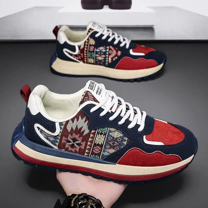 

Mens Shoes 2025 New Spring Men Casual Shoes Fashion Men's Sneakers Soft Comfortable Ventilate Non-Slip Shoes for Men Loafers Man