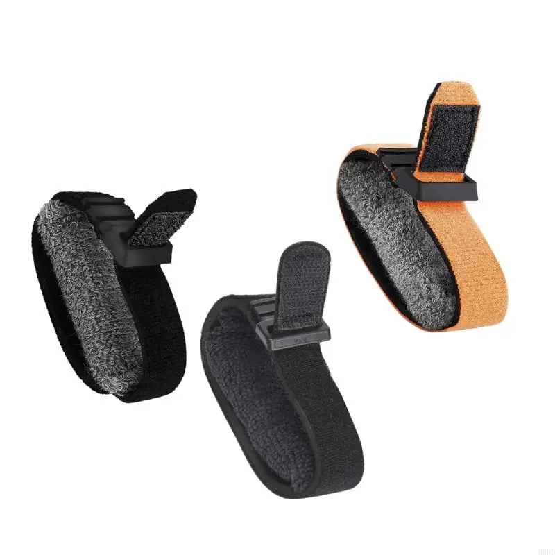 Adjustable Guitar String Dampener Strap, Hook and Loop Neck Wrap with Soft Padded Section, 1 Piece for Practice 69HD