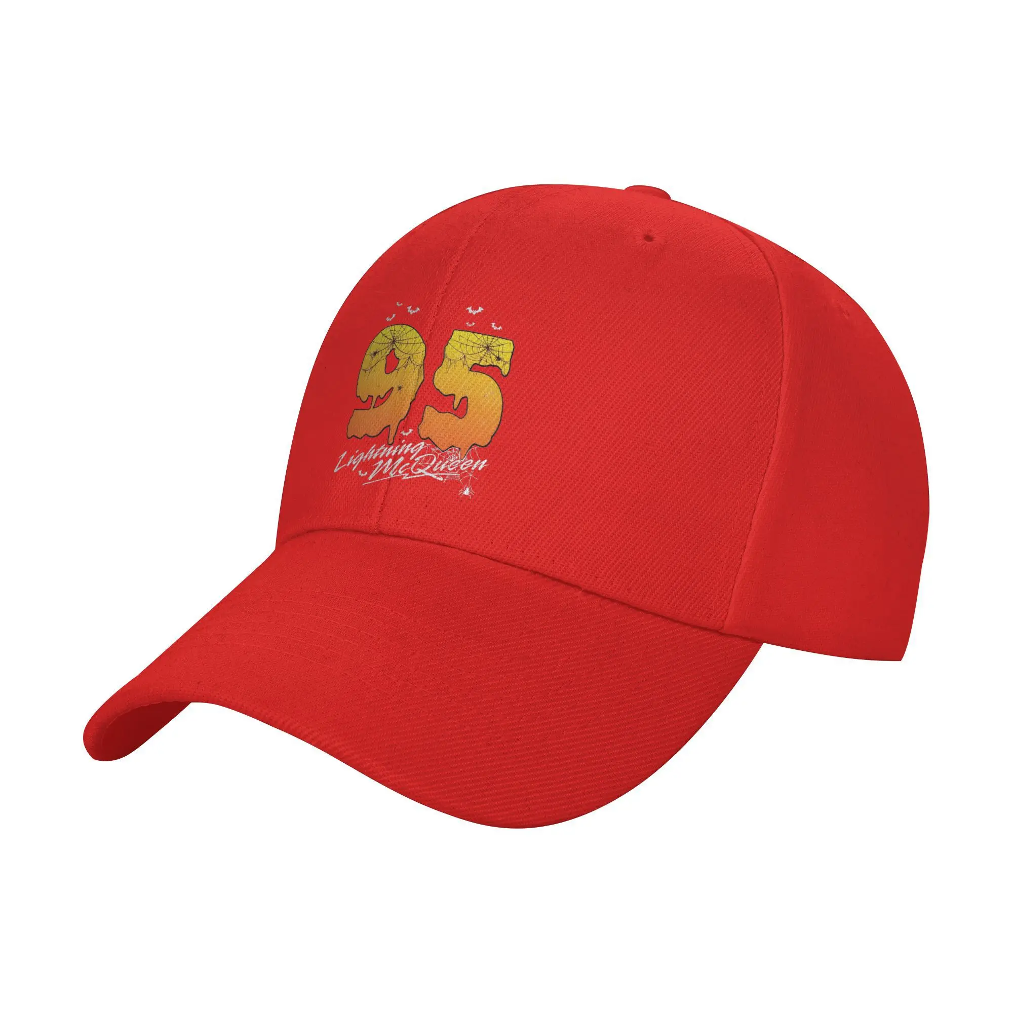 

Lightning McQueen Cars Halloween Baseball Caps Unisex Outdoor Sun Hats 95 Hat Breathable Snapback Caps Dad Hat Summer Hat
