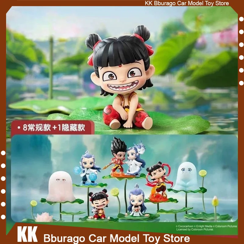 Genuino NeZha2Born Bonds Serie Scatola Casuale Guess Bag Giocattoli Originali Bambola Carino Azione Anime Figura Ornamenti Per Il Desktop Regalo Personalizzato