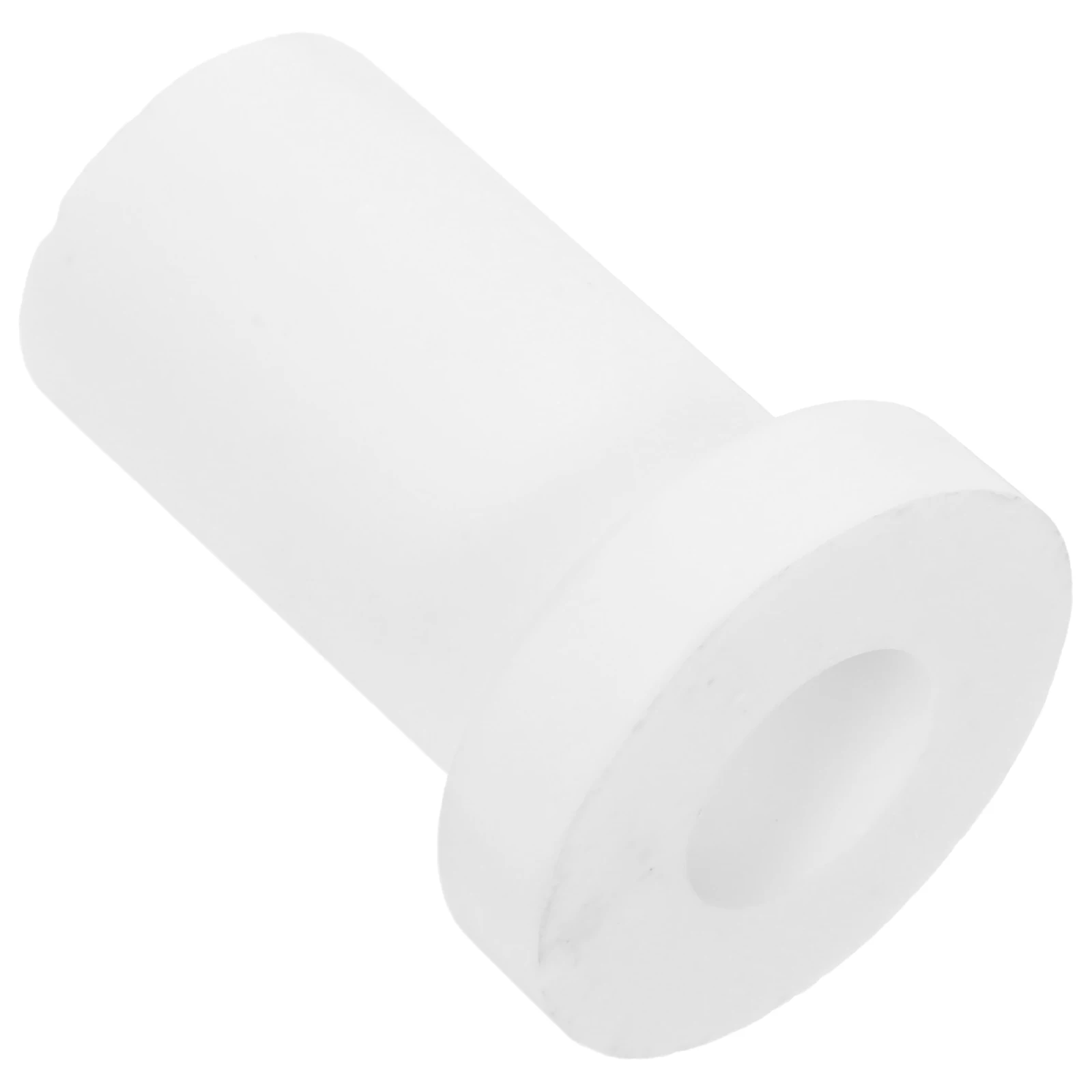 

High-Temperature Kiln Viewing Tube With Flange 5.5Cm Height Durable Ceramic Observation Tool Peep Hole Replacement Part Kiln