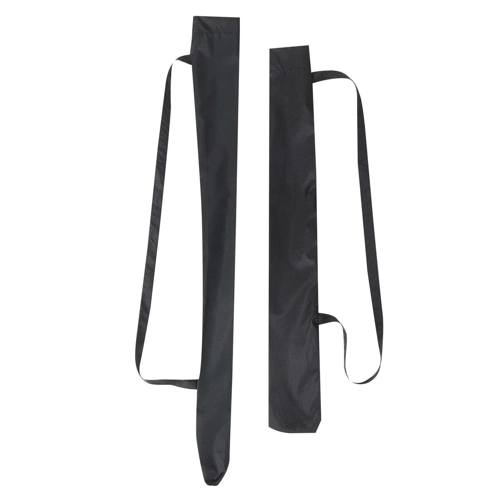 

2pcs Umbrella Cover Pongee Storage Bag Water-Resistant Foldable Dirtproof Pouch For Car Travel Outdoor Use Hanging Umbrella Bag