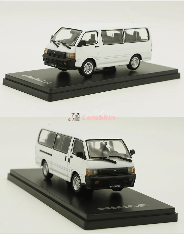 Model Decoration 1:43 For toyot Hiace Business Van Simulation Alloy Simulation Car Model