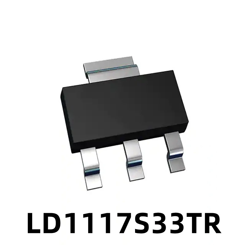 

1Pcs LD1117S33TR Screen Printed LD33 New Low Voltage Difference Linear Regulator Chip Patch SOT-223