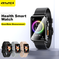 Awei H28 Health Smart Watch Bluetooth Call HeartRate Blood Pressure Measurement IP67 Waterproof Sport Men Ladies Smartwatch