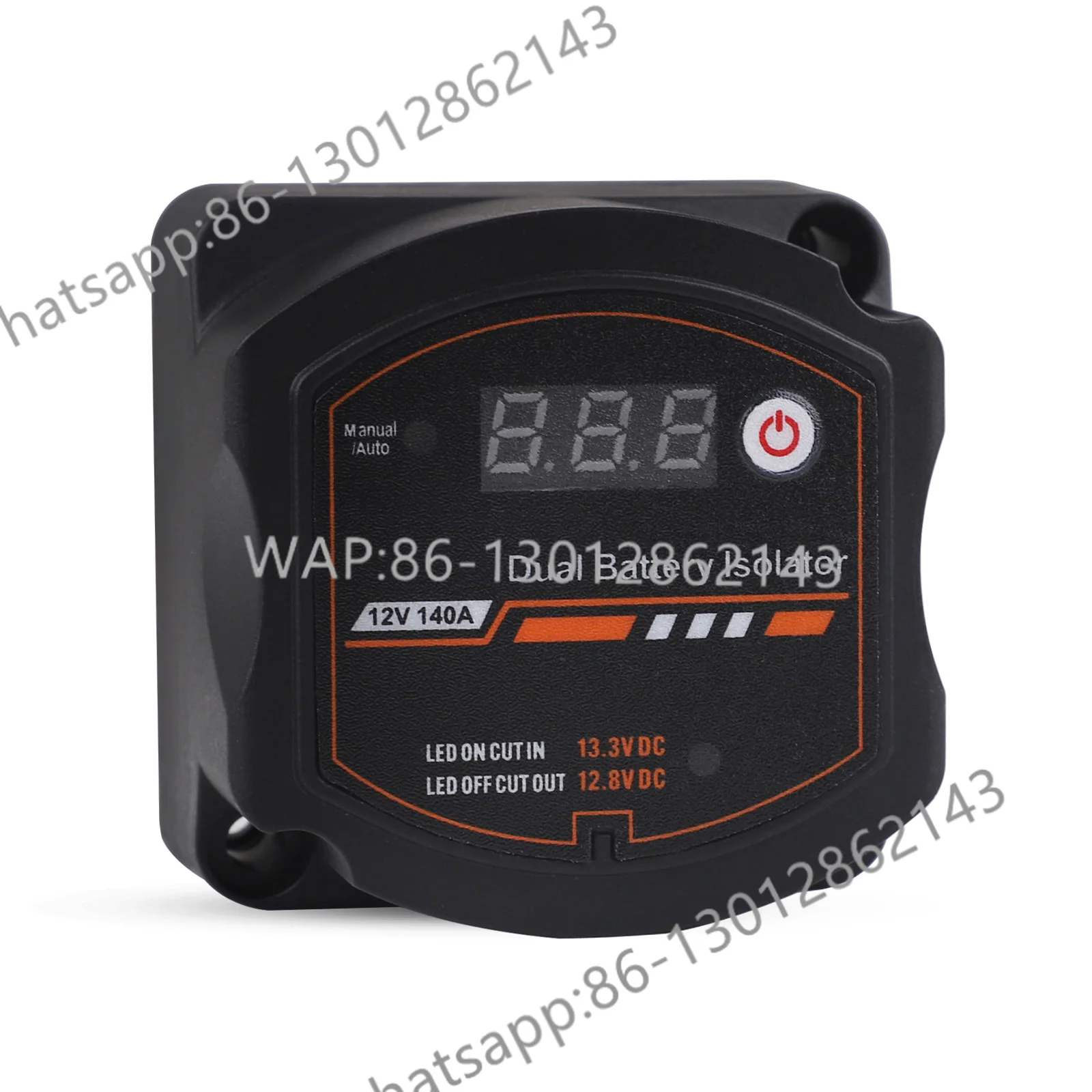 New Smart Dual Battery Isolator 12V 140A Waterproof Digital Voltage Sensitive Relay VSR Switch For Car RV Camper UTV Boat Marine