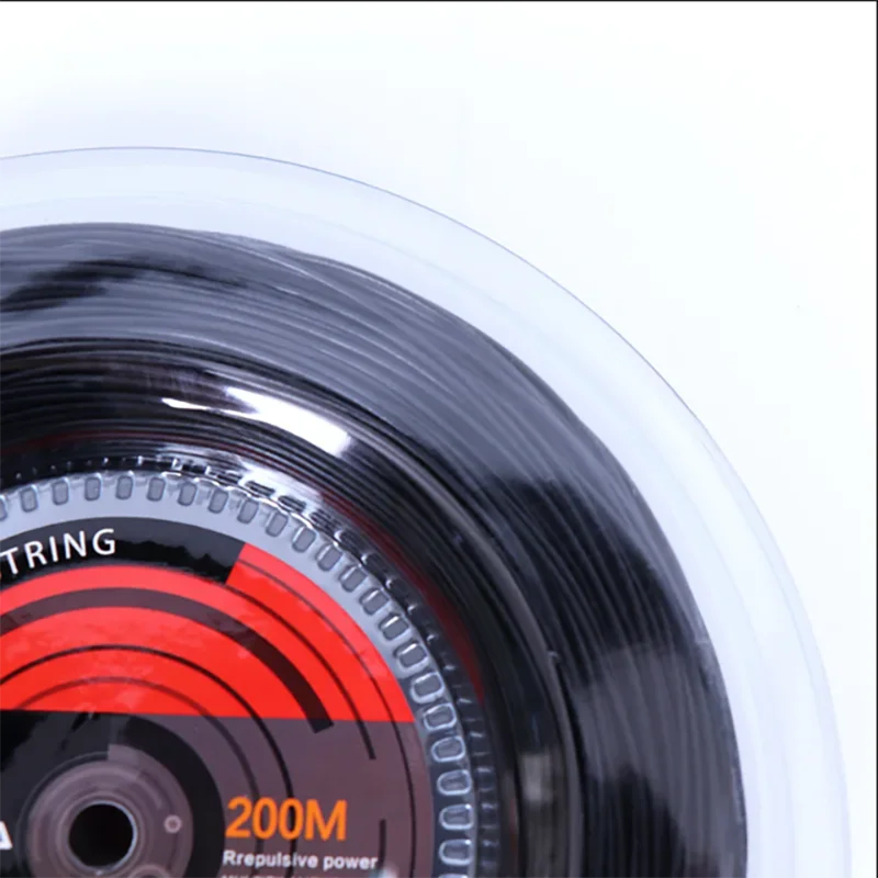 ZARSIA Nylon Tennis String Large Reel for Beginners High-Elastic and Durable Soft Wire 200m 1.30mm Diameter