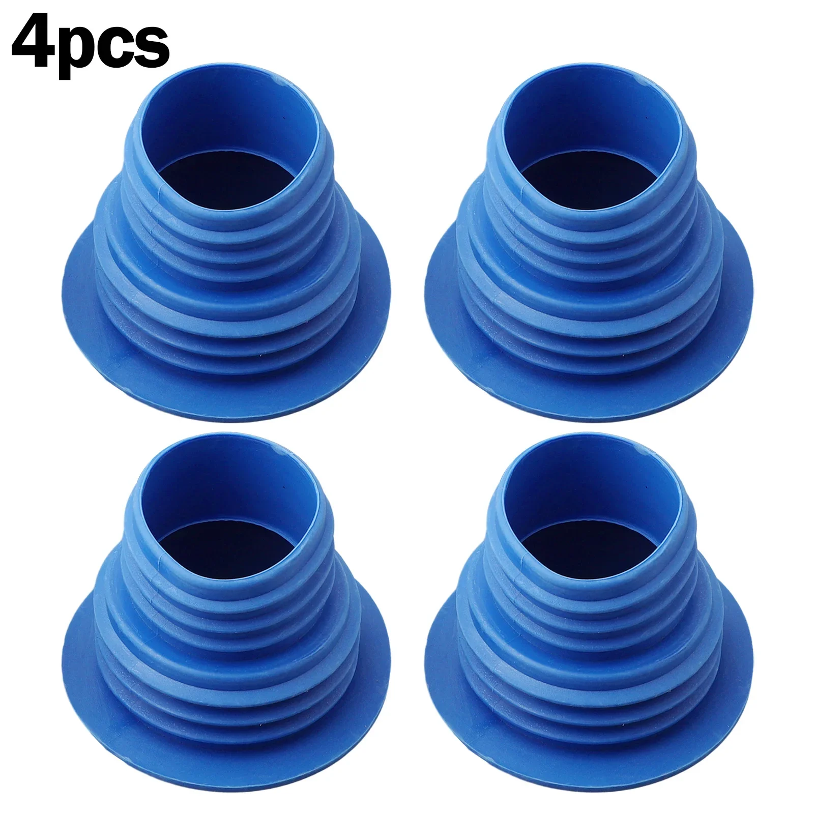 Silicone Plug Drain Pipe Hose 4PCS Set Drain Seal For Washing Machine Hose Extended Plastic High Quality Brand New