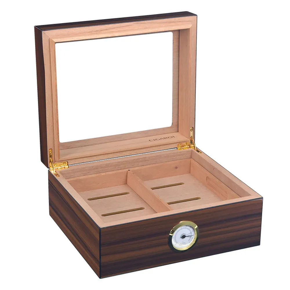 Cigar Box Humidor Cedar Wood Household Cigar Humidor Cabinet