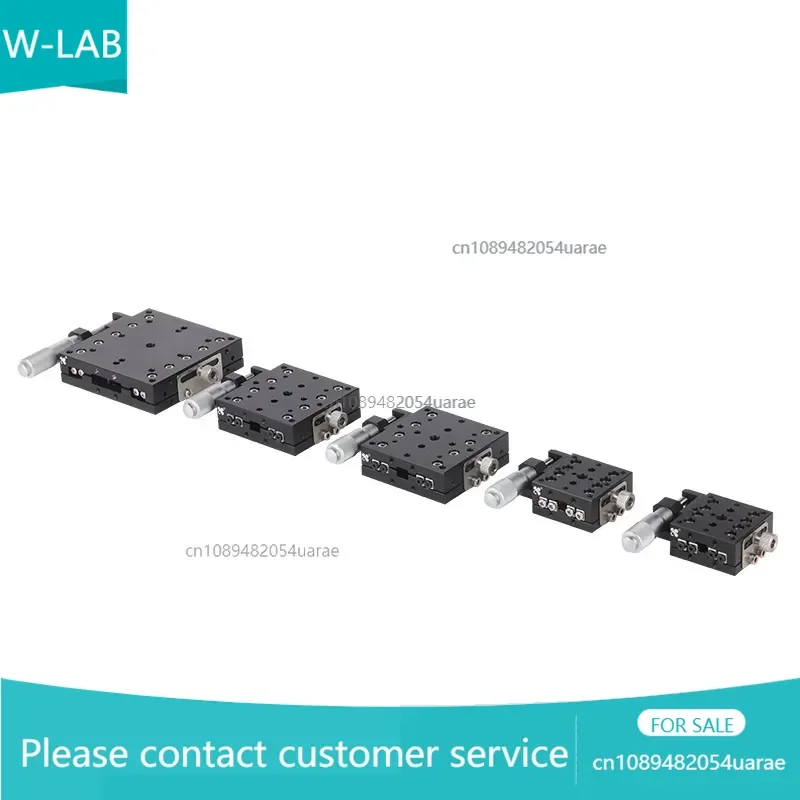 JCX fine-tuning displacement table cross linear slide table, suitable for Missmi miniature manual precision slide table