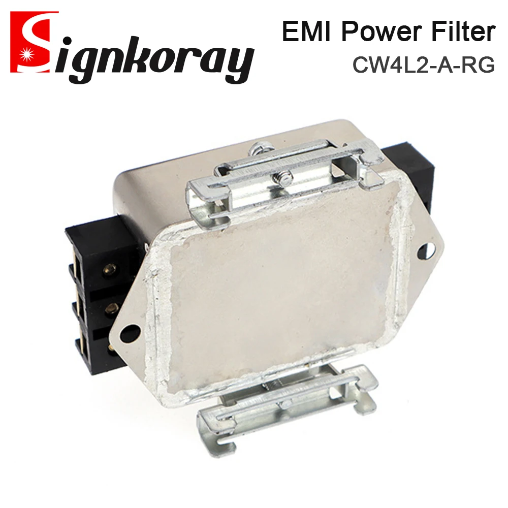 SignkoRay-filtro de potencia EMI, purificación de interferencias monofásica, CW4L2-A-RG, CA 220V