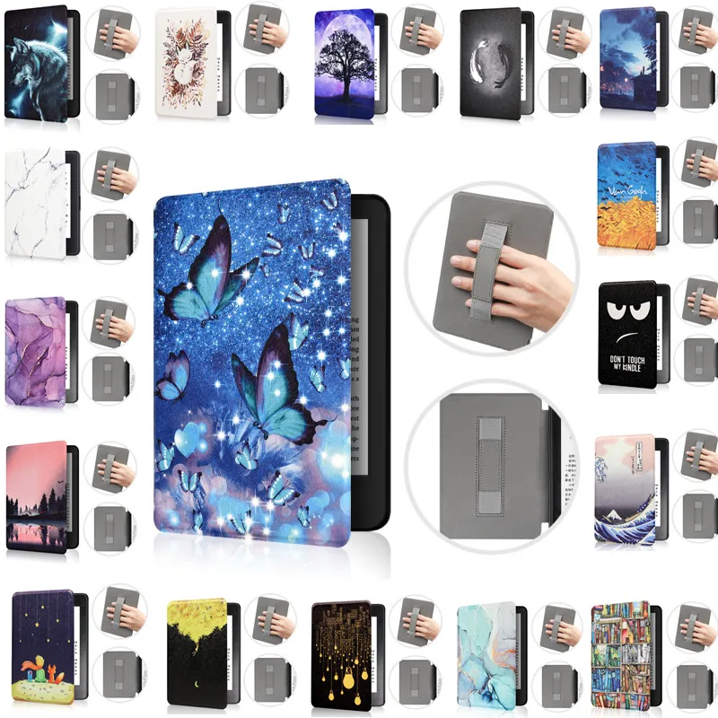 Cute Magnetic Print Case for All-New Kindle 2022 11th Generation Cover For Kindle Paperwhite 11th 10th 7th 6th M2L3EK DP75SDI