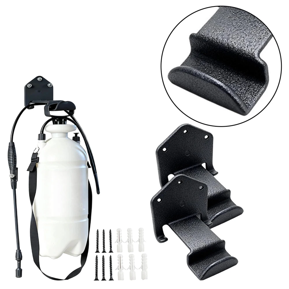 1/2pcs Heavy-Duty Wall-Mounted Sprayer Holder Backpack Blower Rack Mounting Support For Garden Sprayer Backpack Blower Equipment