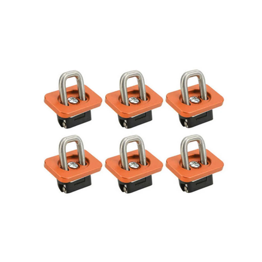 

6Pcs Pickup Truck Retractable Angled Inner Bed Tie Down Anchors For Chevy Silverado GMC Sierra 2007 + Colorado GMC Canyon 2015 +