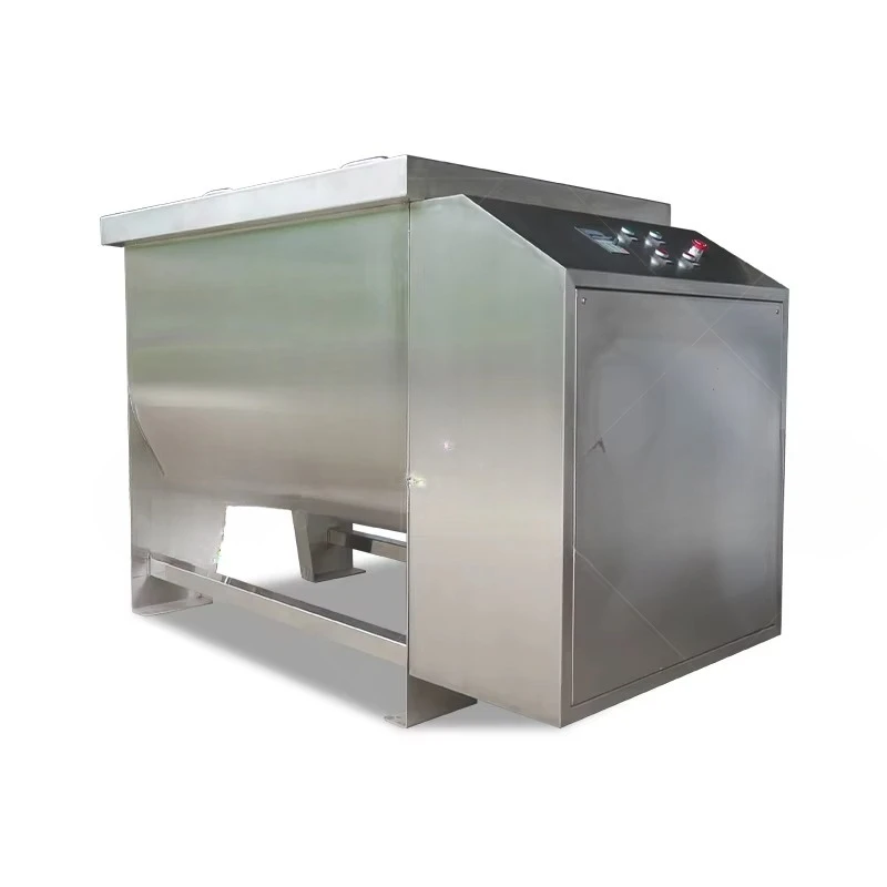 خلاط تسخين كهربائي أفقي من الفولاذ المقاوم للصدأ 200-500 لتر لمستحضرات التجميل وعجلة متحركة لمسحوق الدقيق الجاف #5