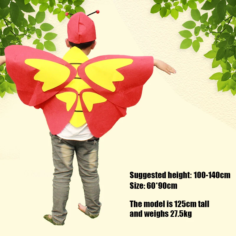 1 세트 어린이 코스프레 스타 문 썬 의상 재미 있은 꽃 나비 파티 귀여운 옷 정장 소년 소녀 공연 무대 의상