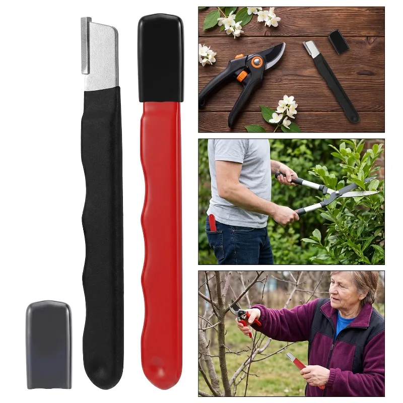 4/1PCS Professional Kitchen Knife Sharpener - Tungsten and Diamond Ceramic Whetstone for All Blades, Including Garden Scissors