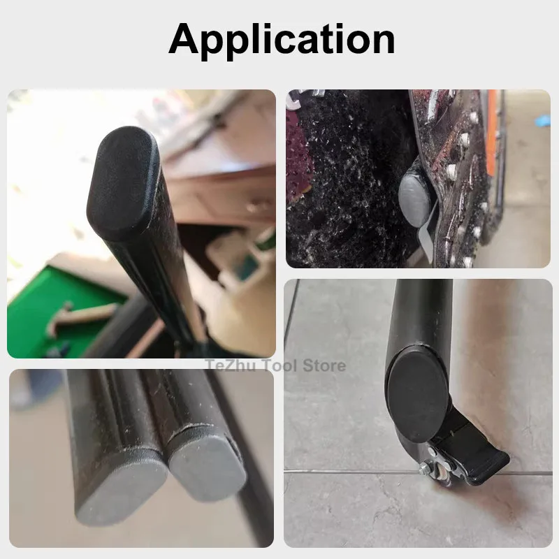 Oval Oblong Tubes End Caps Black Blanking Plugs Pipe Inserts Table Feet Chair Plastic Dust Plug Furniture Accessories