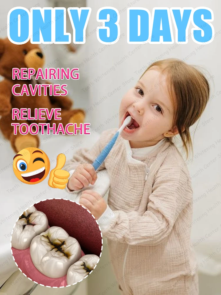 Rapid tooth decay repair, relief of sensitivity and minor tooth decay
